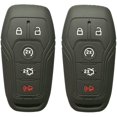 thumbnail image 1 of Alegender Qty(2) Étui Protecteur en Silicone pour Clé Intelligente Accessoires pour Ford Fusion Mustang F150 2016 2017, 1 of 4