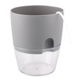 thumbnail image 3 of Gray/No. A705, Diameter 10.5cm Automatic Water-absorbing Plastic Flower Pot, 3 of 8