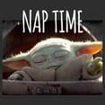 thumbnail image 2 of Men's Star Wars: The Mandalorian Grogu Nap Time Graphic Tee Charcoal Medium, 2 of 5