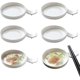 thumbnail image 1 of 6 Pack Ceramic Sauce Dish Dipping Bowls For Bbq Soy Sauce Ketchup Sushi Salad Wasabi Oil, Japanese Fine Porcelain Chopsticks Spoon Fork Rest Knife Hol, 1 of 5