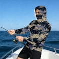 thumbnail image 4 of Viluyesy UPF 50+ Rash Guard Long Sleeve Shirts for Men, Quick Dry Breathable Summer UV Protection Rash Guard Shirt Multicolor G S, 4 of 6