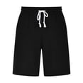 thumbnail image 6 of JIUKE Gym Shorts for Men Drawstring High Waisted Basketball Athletic Shorts Straight Leg Sweat Shorts with Pockets, 6 of 6