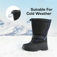 thumbnail image 5 of Dream Pairs Kids Boys Girls Waterproof Mid Calf Snow Boots Outdoor Insulated Winter Warm Duck Boots, 5 of 6