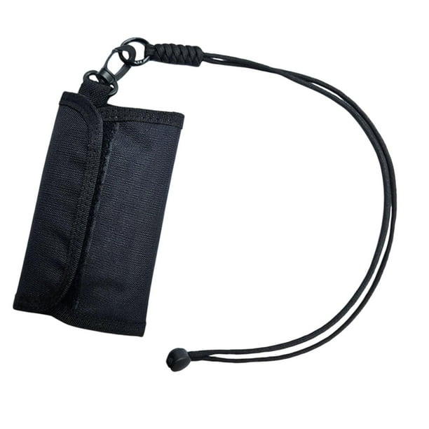 Soporte de tarjeta de identificación con cordón de cuello ajustable compacto versátil versátil para personas mayores Titular de la licencia de