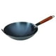 thumbnail image 4 of Wok antiadherente Sartén wok Ollas con revestimiento antiadherente Sartenes universales Fondo redondo 30cm con orejas, 4 of 9