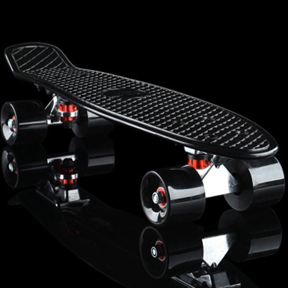22 Inch Professional Skateboard with 4 Wheels Easy to Turn Smooth to