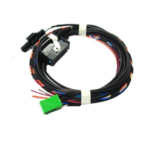 1K8035730D Wiring Harness Compatible with Volkswagen RNS510 RCD510 Bluetooth Kit 9W2, Replaces 1K8 035 730 D 8X0035447A