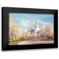 thumbnail image 1 of Murdock, Ramona 24x17 Black Modern Framed Museum Art Print Titled - Mt. Timpanogas Temple, 1 of 5