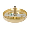 thumbnail image 2 of B&P Lamp® Rounded Canopy Kit (Brass), 2 of 2
