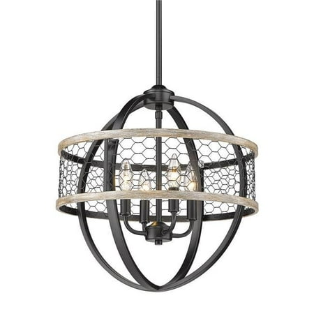 Golden Lighting 3170 4p Blk Cw Roost 4 Light Chandelier In Black With En Wire Shade Canada Golden Lighting 3170 4p Blk Cw Roost 4, How To Wire A 4 Light Chandelier