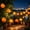 A, variant on Snmubt 10-LED Solar Orange String Lights, Waterproof Simulated Fruit Lights for Outdoor Courtyard Garden Decor