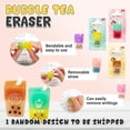 thumbnail image 4 of 61 Piece Kawaii Stationary Set, Aesthetic School Supplies with Brown Pencil Case, Boba Tea Inspired, 4 of 5