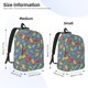 thumbnail image 2 of Easygdp Fruit Ice Cream Mochila de Lona Resistente para Laptop, Compatible con Laptops de 15 a 17 pulgadas, Ideal para Escuela, Trabajo y Viajes-Medium, 2 of 5