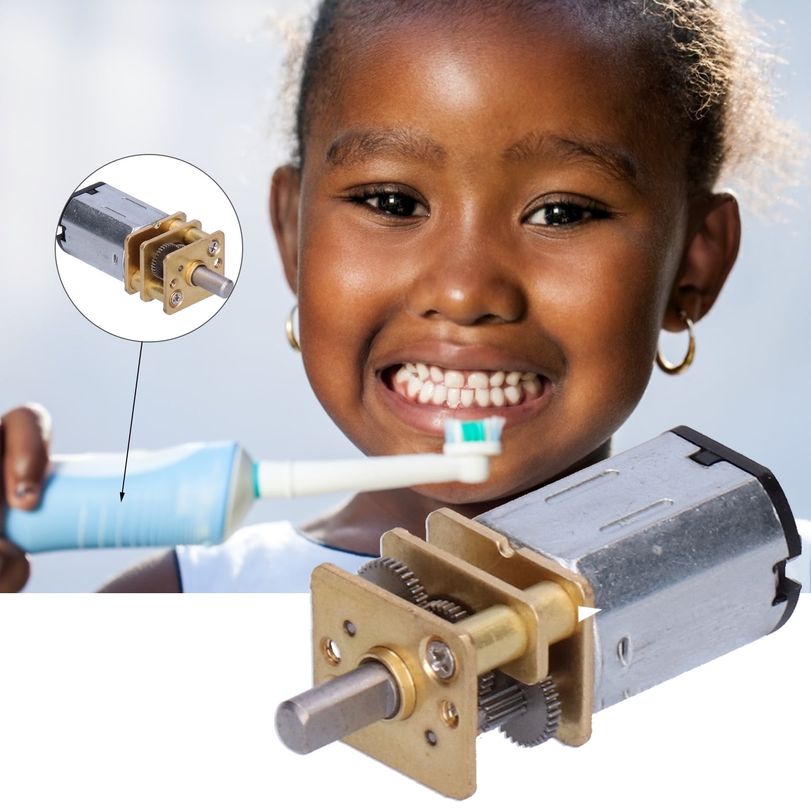 Henmomu Gear Motor,Reduction Gear Box Motor,Gear Motor Electric Mini