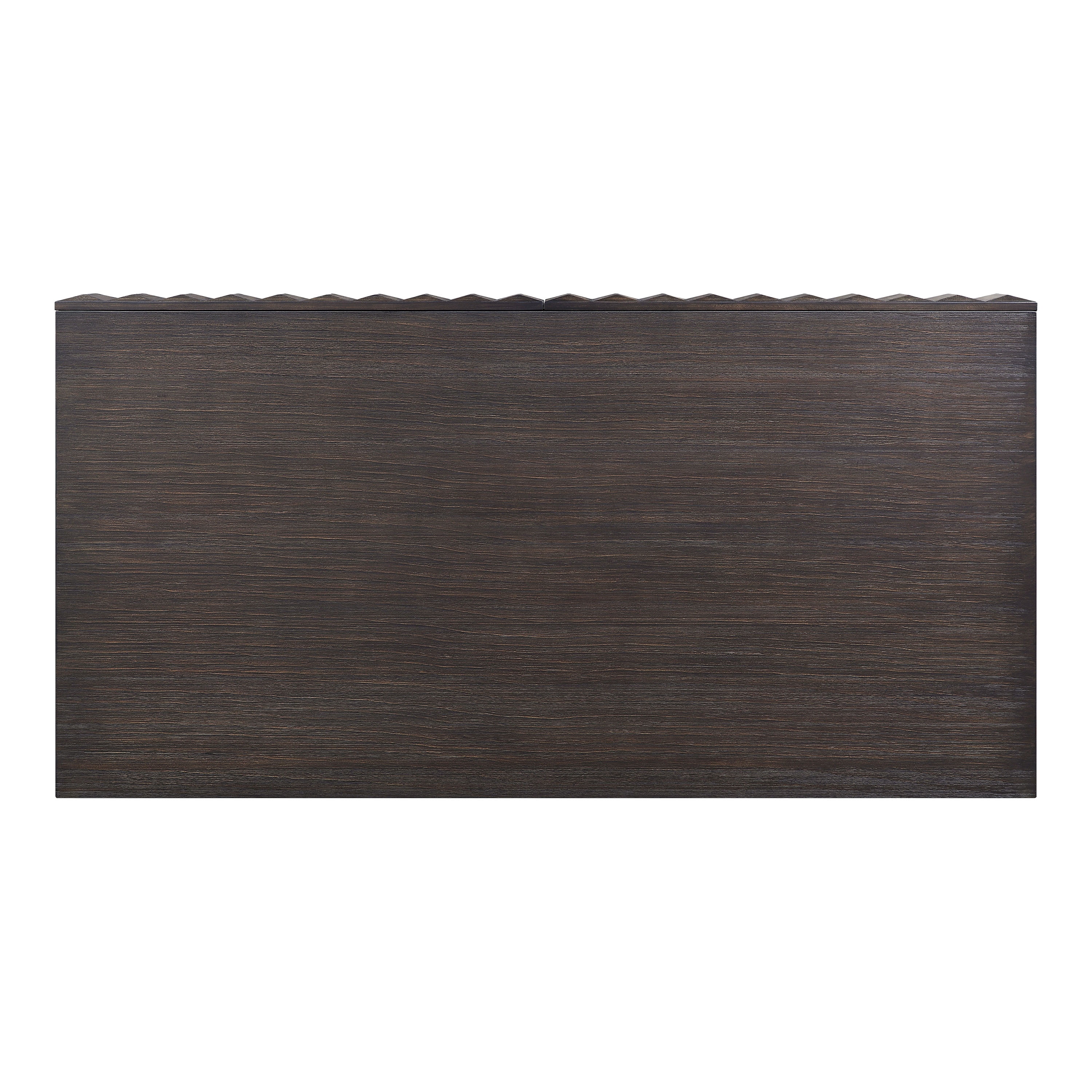 Furniture of America Vayne 2-Drawer Wood Walnut and Gold Coffee Table