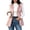 07-Pink, variant on Yutgune Women's Long Quilted Vest Lapel Collar Sleeveless Jacket Casual Fall Outerwear