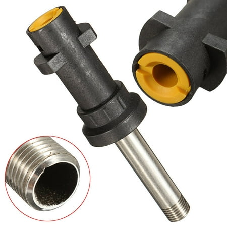 Pressure Washer Foam Lance Compatible Adaptor 1/4''M For Karcher K-Series Cleaning