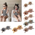 thumbnail image 4 of Gafas de sol polarizadas de verano para niños con protección UV, redondas y retro, con protección UV 400., 4 of 5
