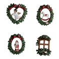 thumbnail image 2 of 4 adornos colgantes navideños 2D de acrílico para coche con cordón, adorno decorativo para interiores de ., 2 of 9