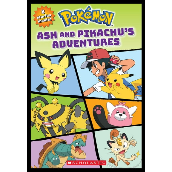 Pre-Owned Ash and Pikachu's Adventures (Pokémon) (Paperback) 1338871412 9781338871418