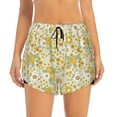 thumbnail image 2 of Goofa Cute Sunflower Printed Women 2 in 1 Running Shorts,Quick Dry Athletic Workout Shorts,High Waisted Athletic Shorts with Liner Pockets-Medium, 2 of 9
