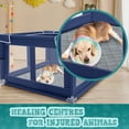 thumbnail image 4 of Corral para mascotas XVISHX 107 x 107 cm para interior y exterior para cachorros, 4 of 7