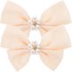 thumbnail image 1 of 2Pcs Shoe Clips Bow Shoe Buckles Bridal Shoe Bowknot Removable Shoe Charms, 1 of 4