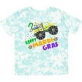 thumbnail image 3 of Inktastic Happy Mardi Gras Monster Truck with Beads Boys or Girls Toddler T-Shirt, 3 of 5