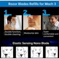 thumbnail image 3 of Blades Refills for Mach3, Blades for , Manual Blades Refills, Mens Blade Refills 28Pcs, 3 of 5