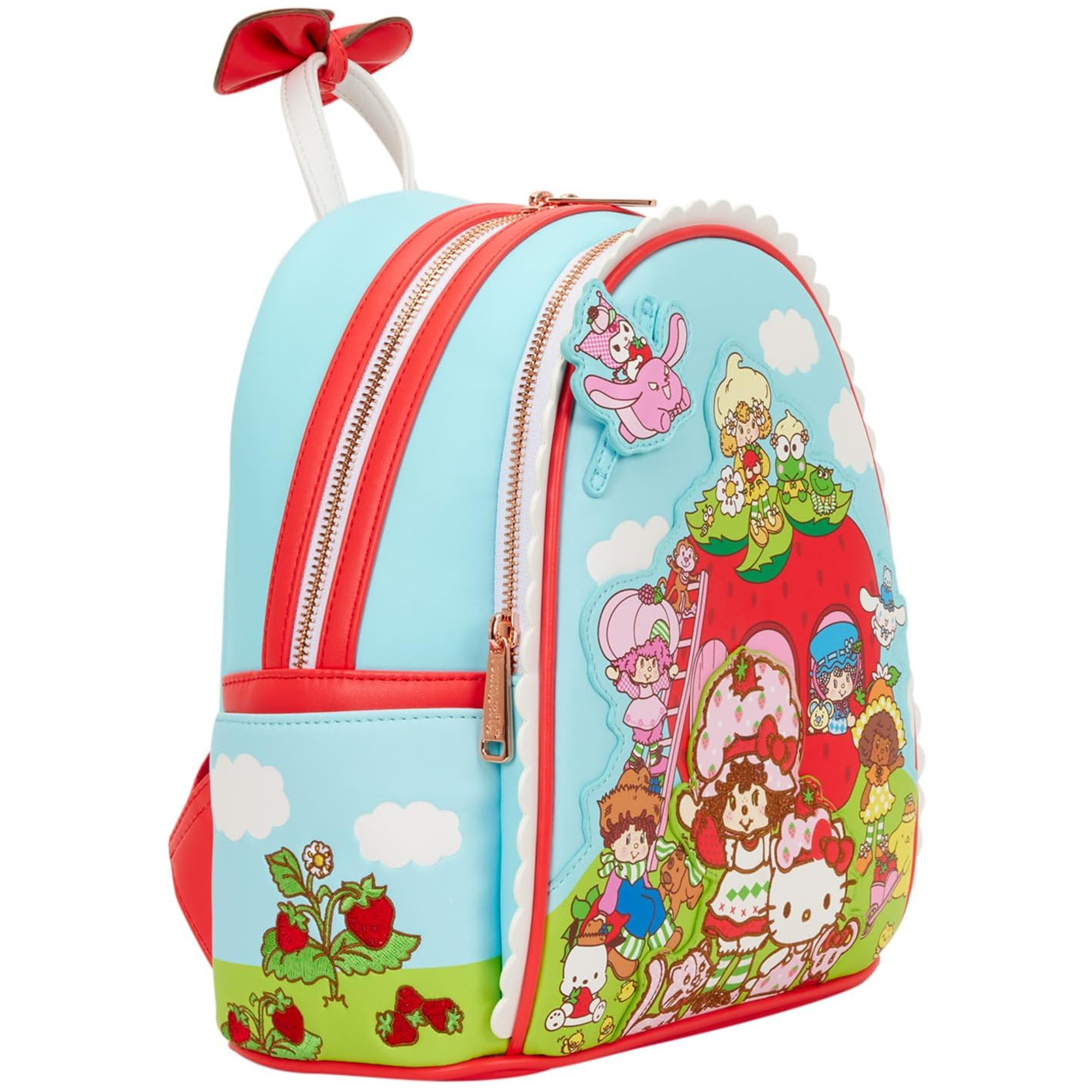 Loungefly Sanrio Hello Kitty & Strawberry Shortcake Mini Backpack