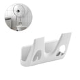 thumbnail image 7 of Wall Hanging Bracket for Pan Cover Holding Made of Plastic White Color No Drills Needed 6.3 Inches, 7 of 7