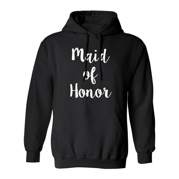 Maid of Honor Adult Hooded Sweatshirt