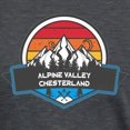 thumbnail image 3 of CafePress - Alpine Valley Ski Area Chesterland Ohio T Shirt - Womens Tri-blend T-Shirt, 3 of 4