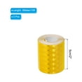 thumbnail image 2 of Uxcell Reflective Tape, 3 Pack 2 INx10 FT Waterproof Adhesive Safety Tape for Cars Trucks, Gold, 2 of 6