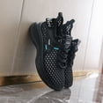 thumbnail image 6 of Women's Lightweight Walking Sneakers Casual Lace Up Flats Tennis Athletic Running Fashion Sport Shoes for Girls, 6 of 12