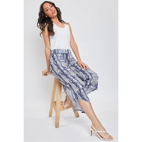 Women's Lifestyle High Rise Linen Pants With Curved Hem