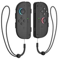 Wrist Strap for Switch 2 Joycon 2025 – 2 Pack Switch2 Parts Accessories Controller Attachments for Switch 2 2025 Joy Con Controller,Black