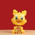 thumbnail image 3 of Ksopiavobs 1 Piece Dragon Statue Tabletop Ornament 2024 Chinese New Year Dragon Shaking Head Mascots for Car Home Desktop Decoration Spring Festival Zodiac Blessing Souvenir Gift (Style 2), 3 of 7