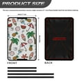 thumbnail image 3 of Psesaysky RV Door Window Shade, Foldable Hook and Loop Fastener RV Blackout Window Cover, UV Rays Protection for Camper Trailer Door, Light-resistant Fabric (Hawaiian Vacation Elements), 3 of 7