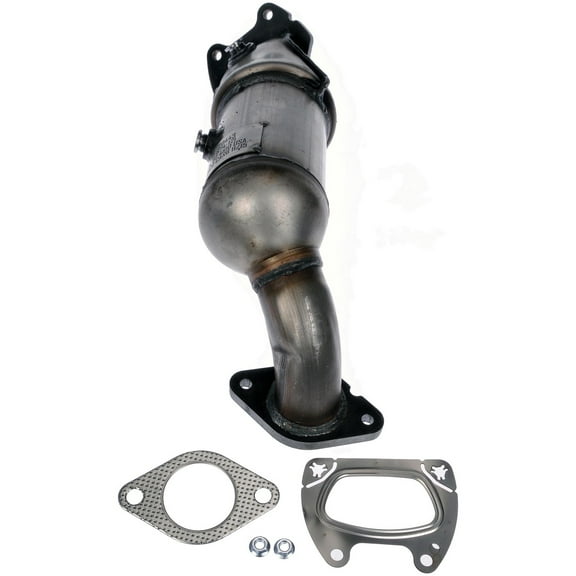 Dorman 674-121 Rear Catalytic Converter with Integrated Exhaust Manifold for Specific Models, Natural
