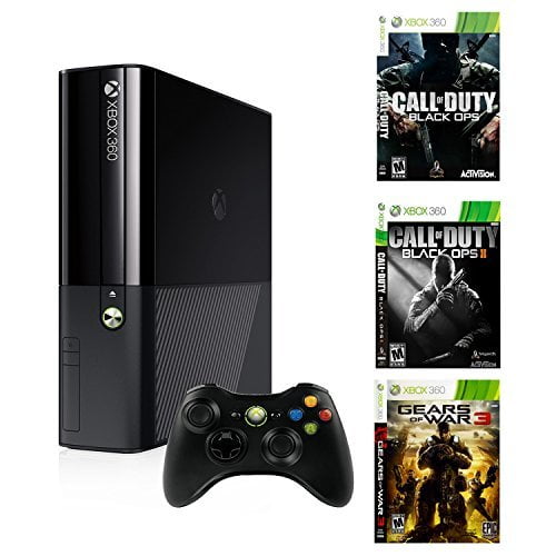 Refurbished Microsoft Xbox 360 500GB With Gears Of War 3 And Call Of