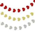 thumbnail image 2 of 1 Ensemble Guirlande de Cœur Décoration de Fête Décoration de la Saint-Valentin Romantique Suspendue avec Design Pré-String Accessoire de Célébration Rouge, 2 of 7