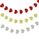 thumbnail image 2 of Ounissouiy 1 Juego de guirnalda de corazón, cartel colgante romántico con purpurina, serpentina de compromiso de estilo Simple, colgantes para el hogar, Kits de decoración para fiestas Rojo Ounissouiy HA059999-01, 2 of 6