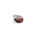 thumbnail image 3 of HomeStock Classic Charm Craft Triple Cockpit, 24 x 6.75 x 7 Inch - Handcrafted Wooden Model Boat, Fully Assembled, Perfect for Collectors of Wooden Ship Collectibles, Home D cor Accents, 3 of 5