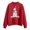 Red, variant on Christmas Sweatshirts for Women Long Sleeve Crewneck Casual Funny Snowman Graphic Sweatshirt Pullover Tops