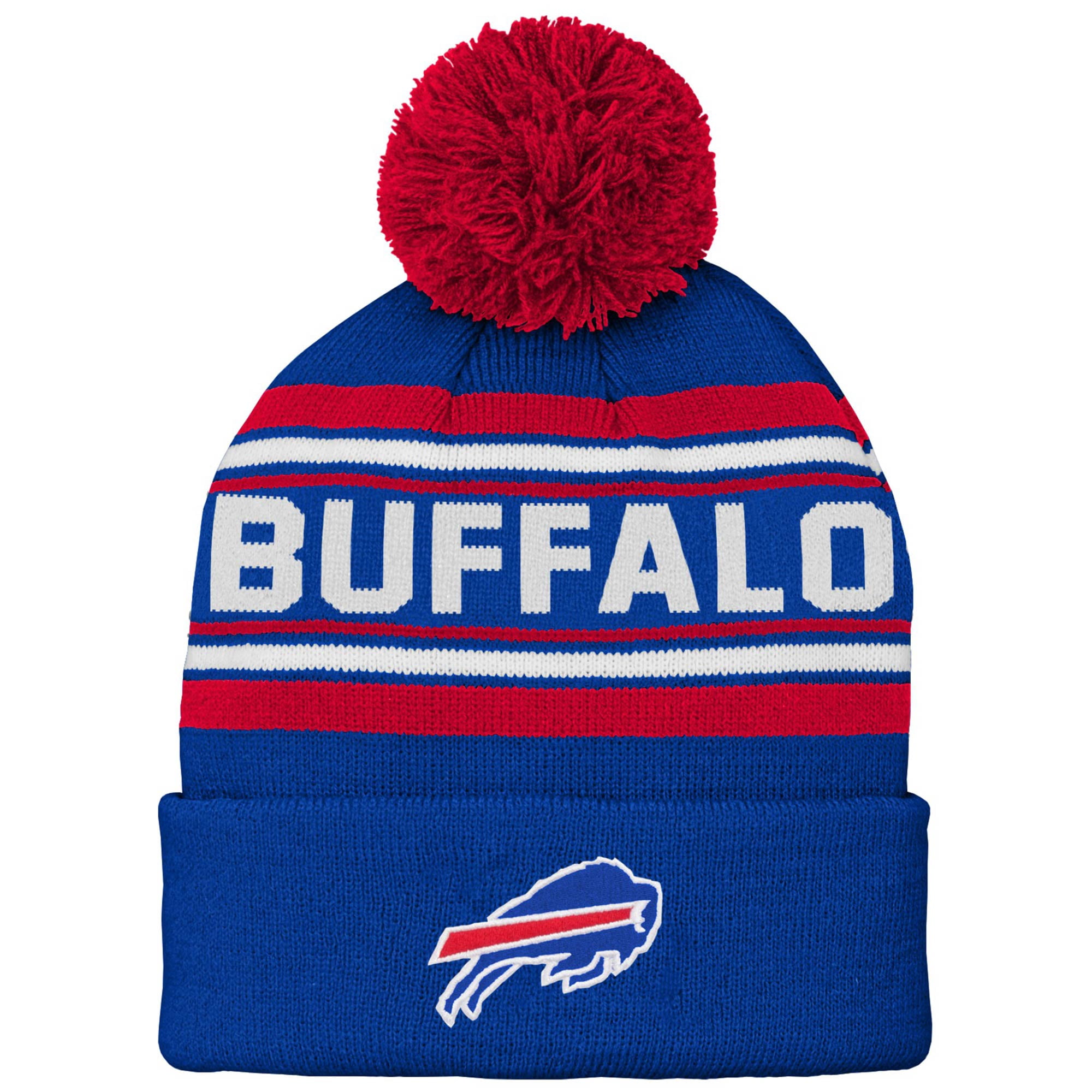 Buffalo Bills Youth Jacquard Cuffed 