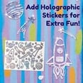 thumbnail image 6 of Creativity for Kids Squeegeez Magic Reveal Kit: Outer Space Kids Crafts for Boys Ages 7-12+, 6 of 8
