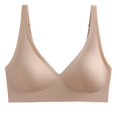 thumbnail image 2 of Hilenly Womens Deep V Bras Wireless Bra Supportive No Underwire Bras Tshirt Push Up Bralettes Plunge Seamless Bra, 2 of 5