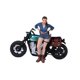thumbnail image 5 of Figura Femenina a Escala 1/64 Y Motocicleta, Modelo de Resina para Escena en Miniatura Y Accesorio Fotográfico., 5 of 9