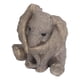 thumbnail image 5 of Adornos de Elefante de Bebé, Encantadoras Figuras de Resina de Animales Duraderos No Tóxicos para la Sala de Estar, 5 of 7